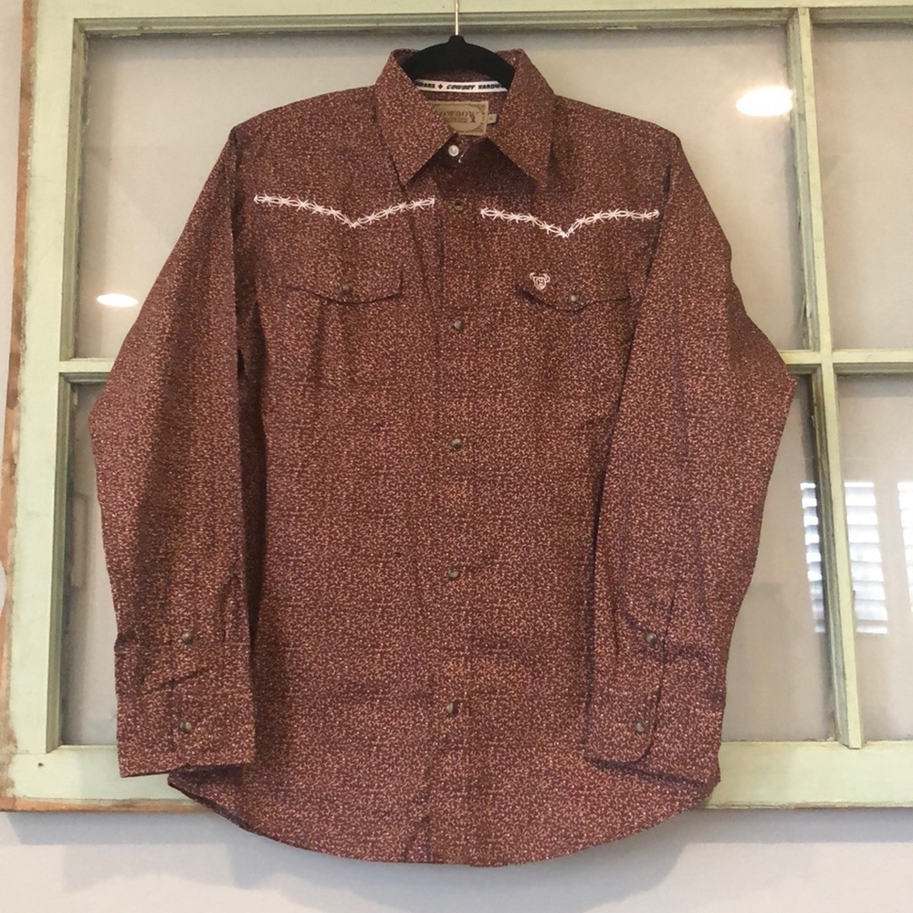 Cowboy Hardware NWT boys pearl snap Shirt